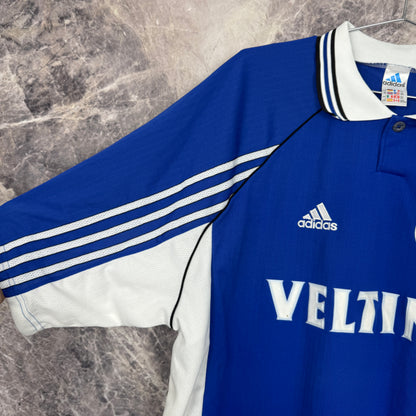 FC Schalke 04 1998-2000 Home Jersey — 2XL