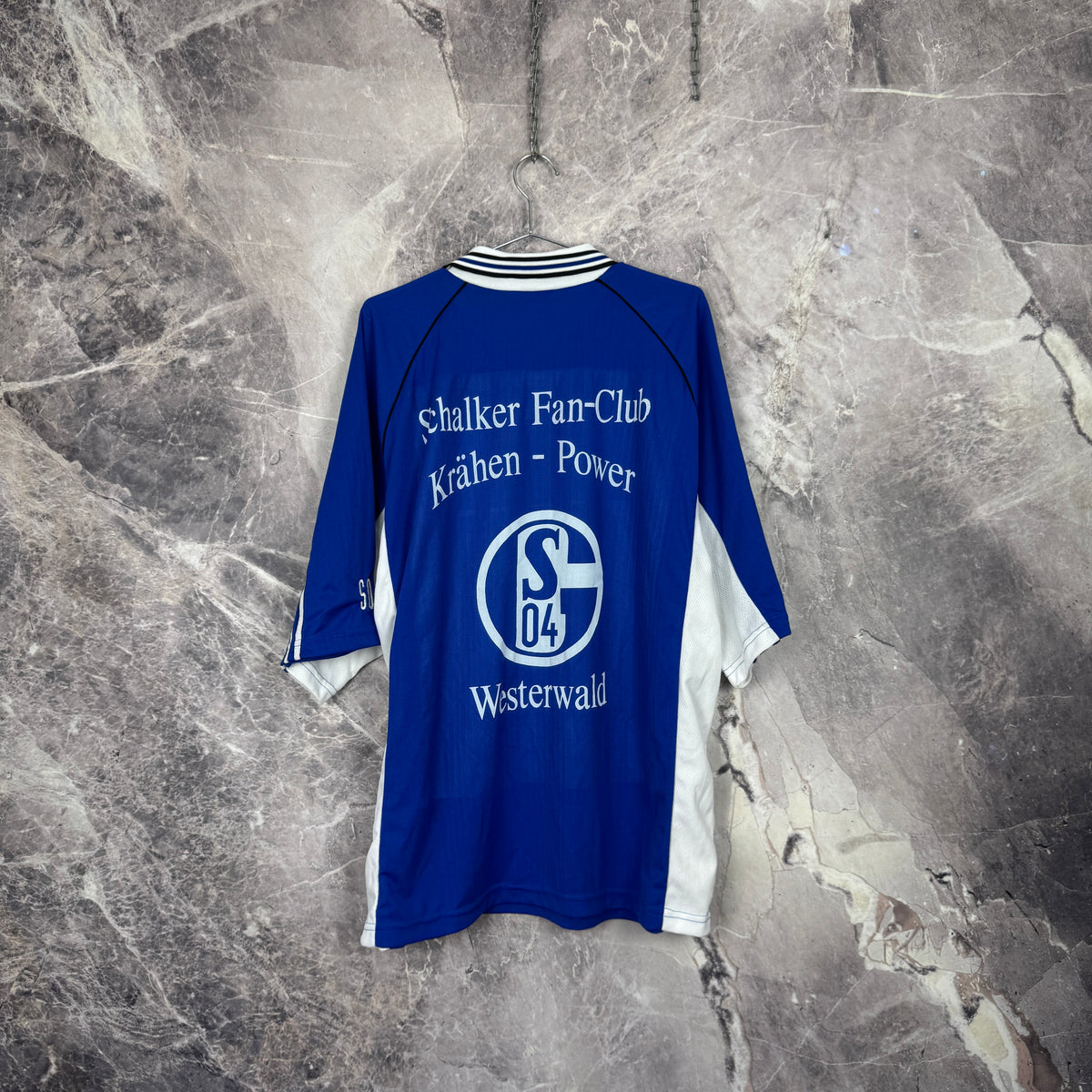 FC Schalke 04 1998-2000 Home Jersey — 2XL