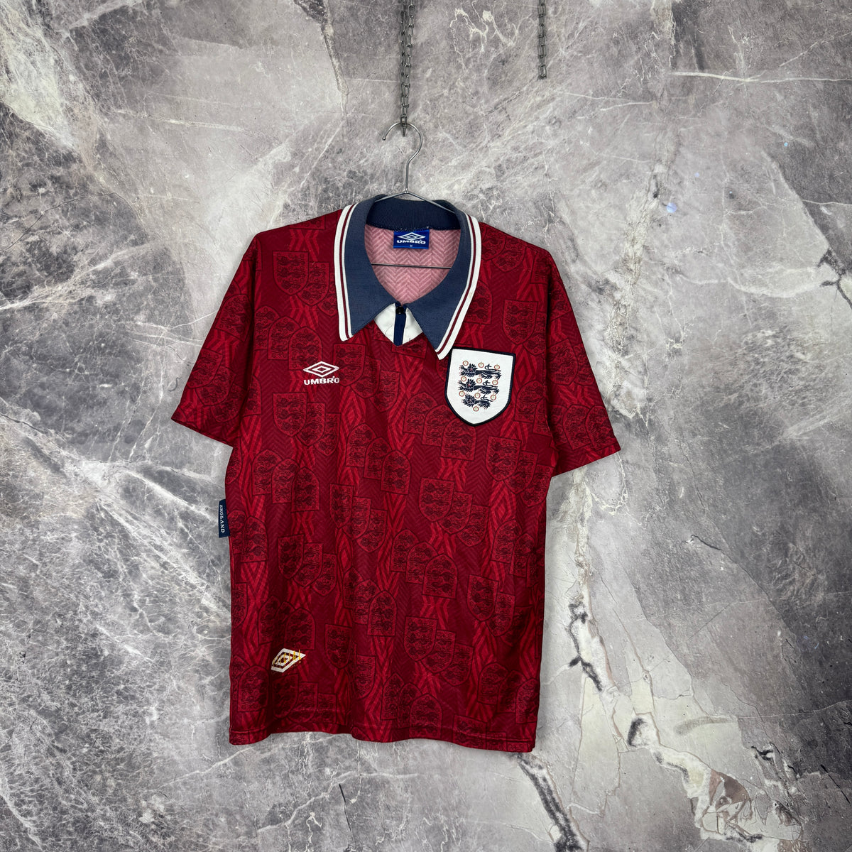 England National Team 1993-1995 Away Jersey — M