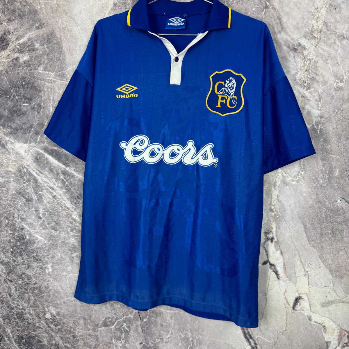 Chelsea FC 1995-1997 Home Jersey — L