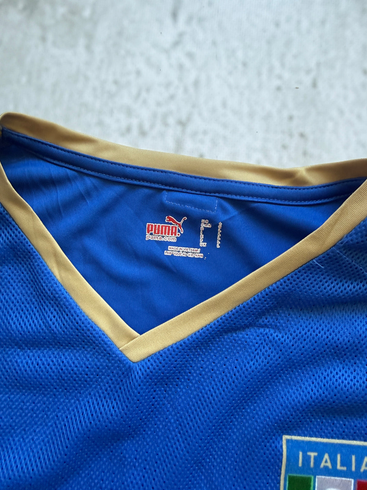 Italy National Team 2008-2009 Home Jersey — Del Piero #7 L