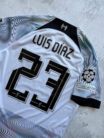 Liverpool FC 2022-2023 Away Jersey — Luis Díaz #23 M