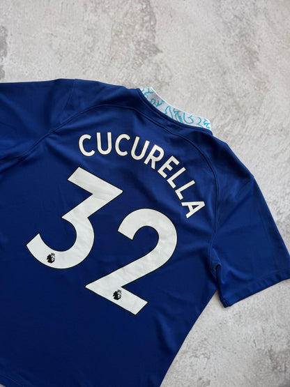 Chelsea 2022-2023 Home Jersey — Cucurella #32 L