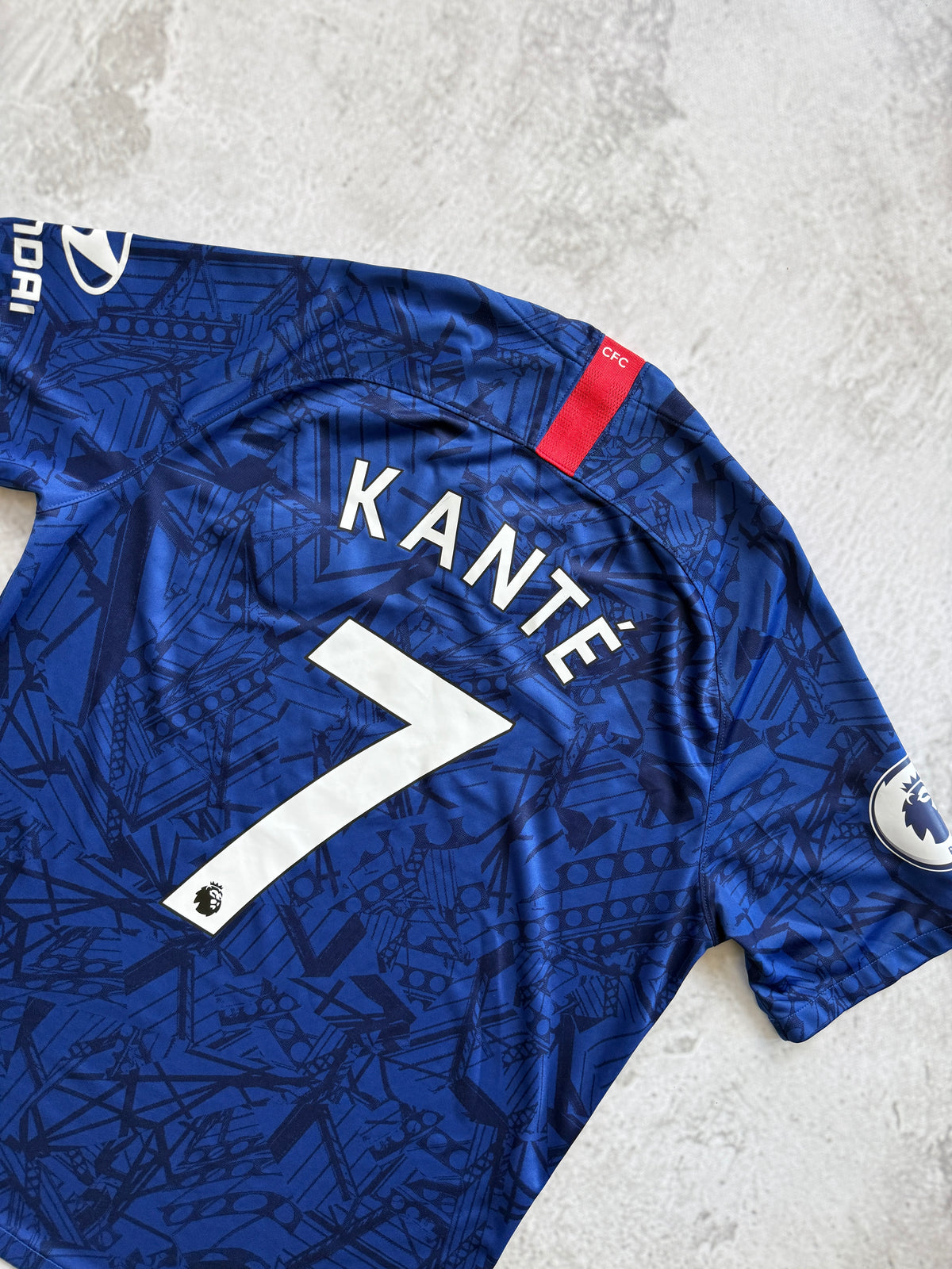 Chelsea 2019-2020 Home Jersey — Kanté #7 L