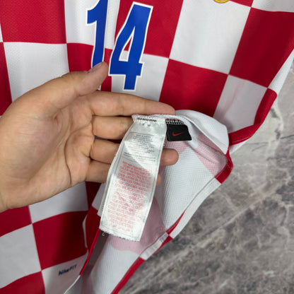 Croatia 2008-2009 Home Jersey — Modrić #14 M