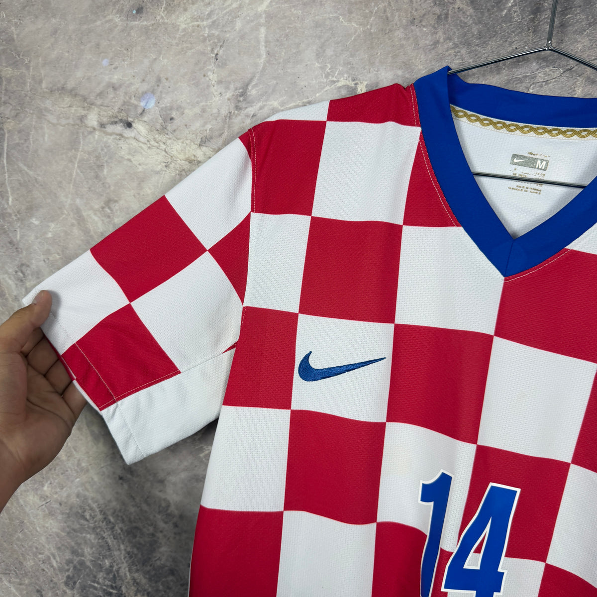 Croatia 2008-2009 Home Jersey — Modrić #14 M
