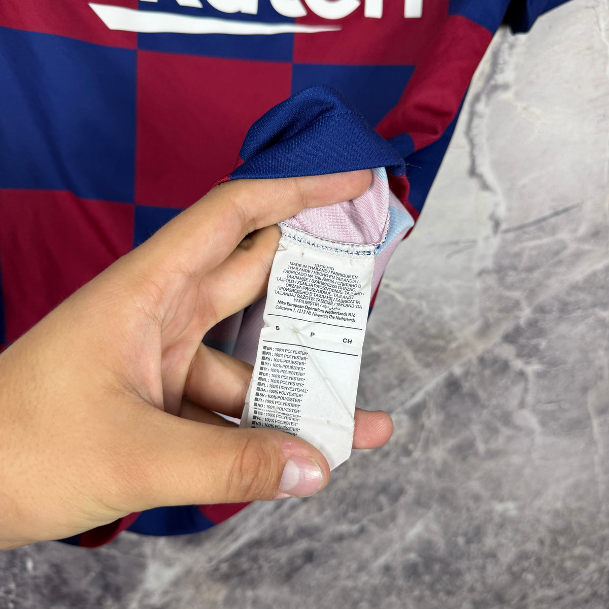 Barcelona 2019-2020 Home Jersey — Suárez #9 S