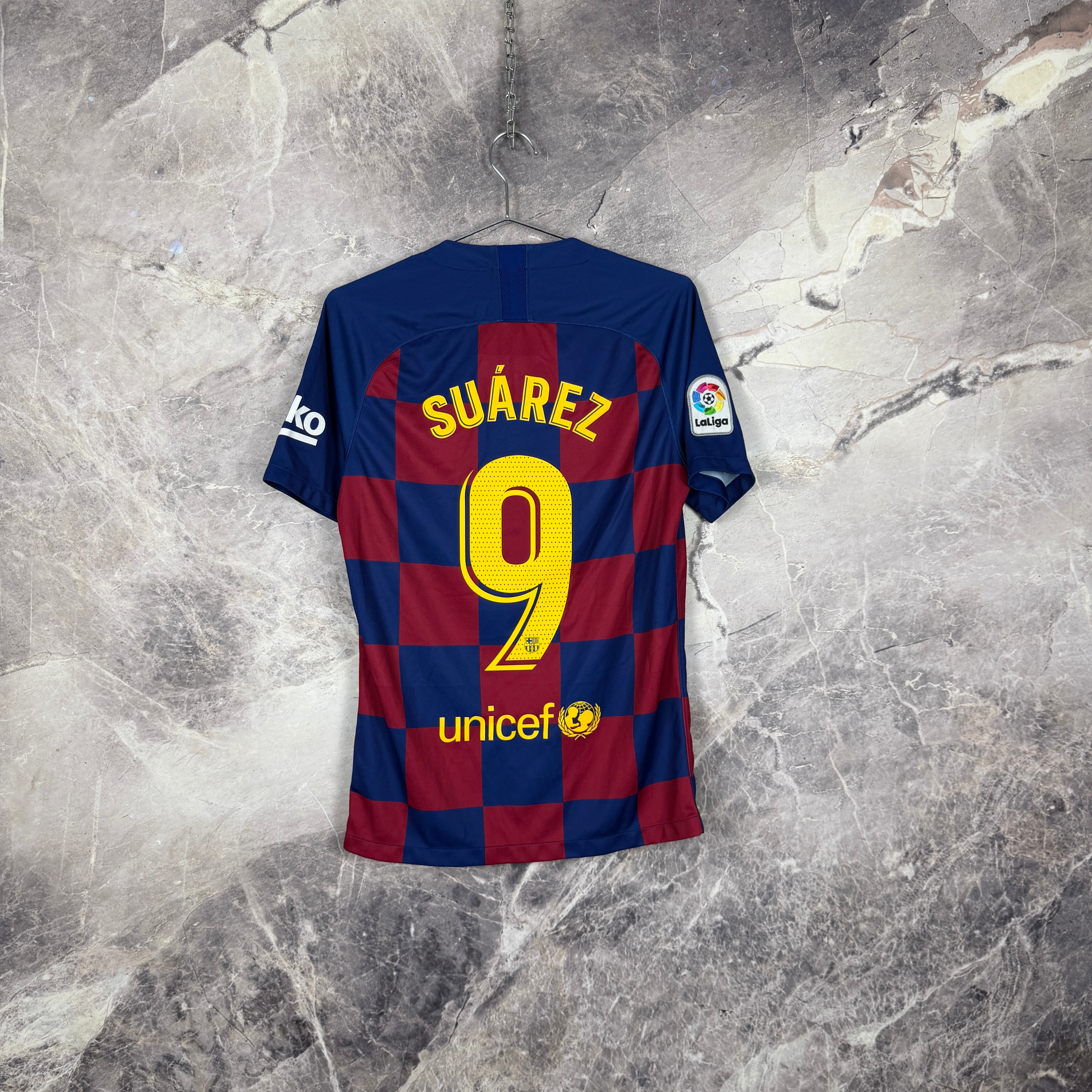 Barcelona 2019-2020 Home Jersey — Suárez #9 S – Only Passion Matters