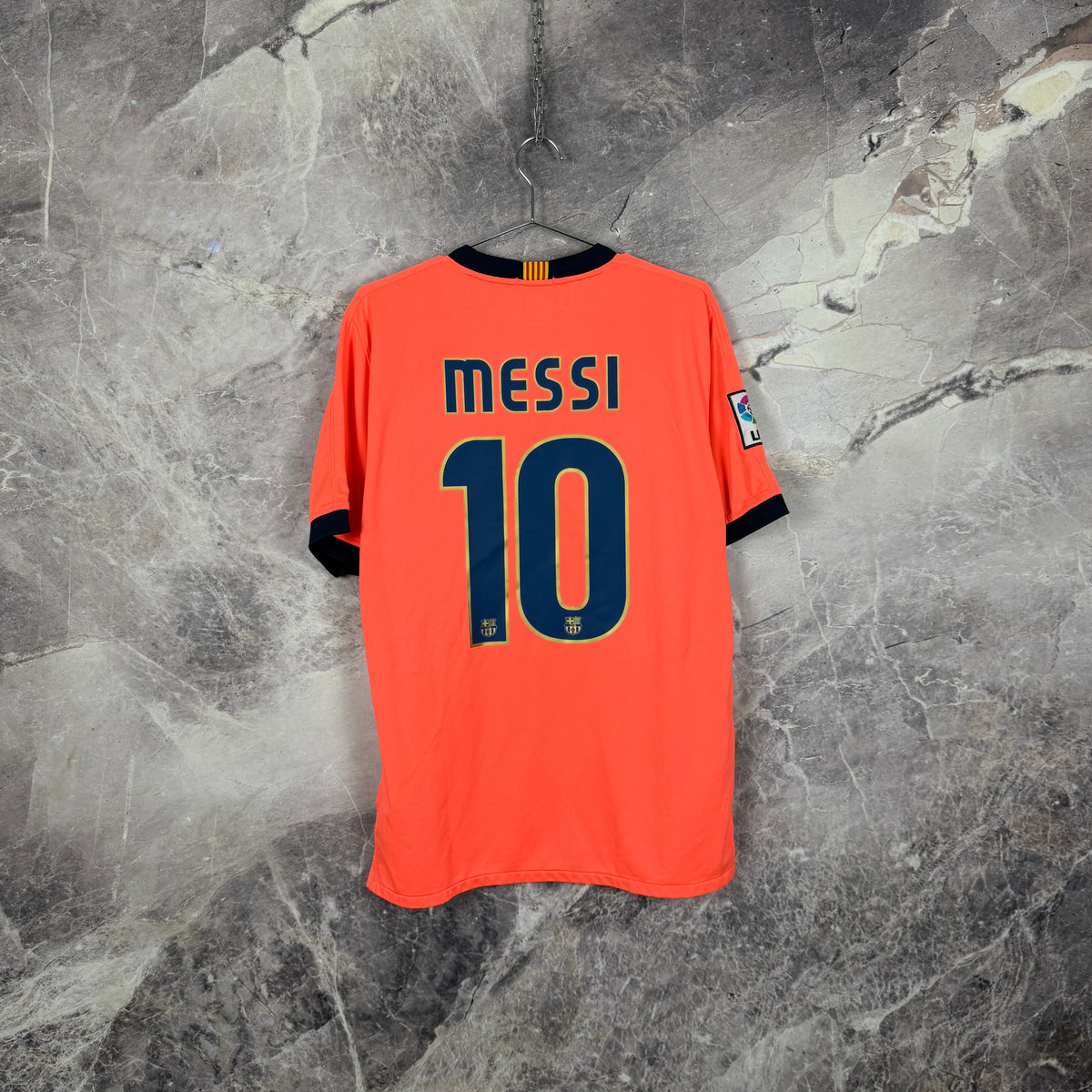 Barcelona 2009-2010 Away Jersey — Messi #10 L