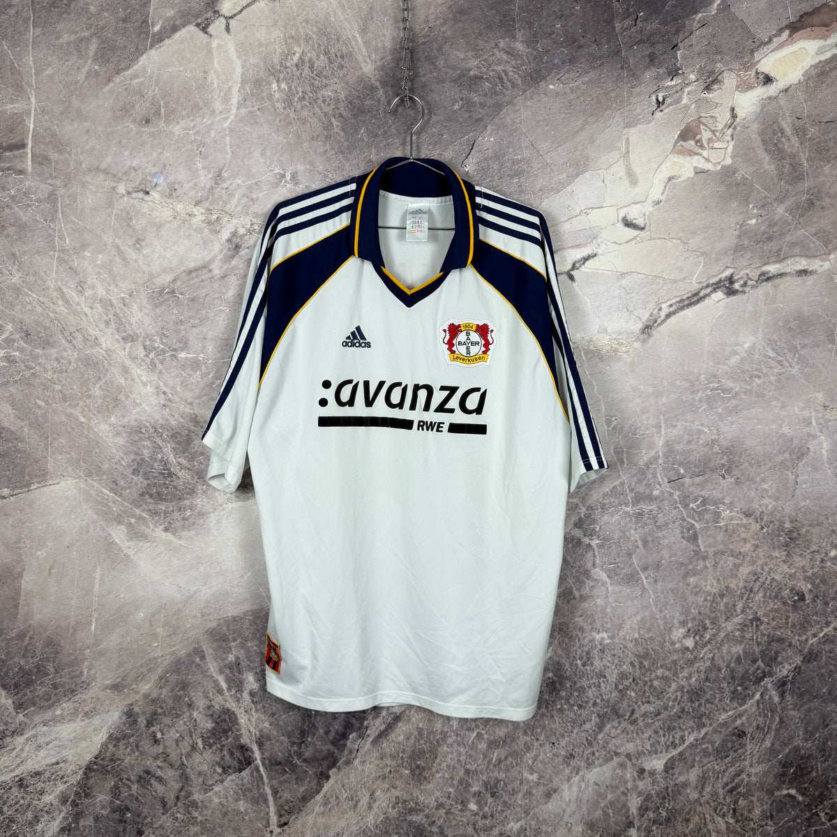 Bayer Leverkusen 2000-2001 Away Jersey — Ballack #13 2XL