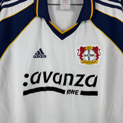 Bayer Leverkusen 2000-2001 Away Jersey — Ballack #13 2XL