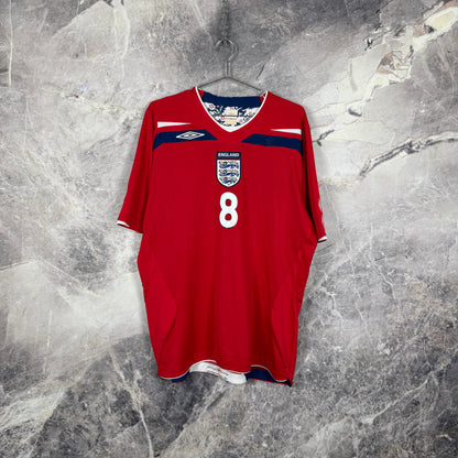 England 2008-2010 Away Jersey — Lampard #8 XL