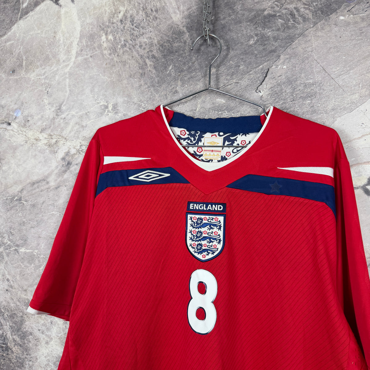 England 2008-2010 Away Jersey — Lampard #8 XL