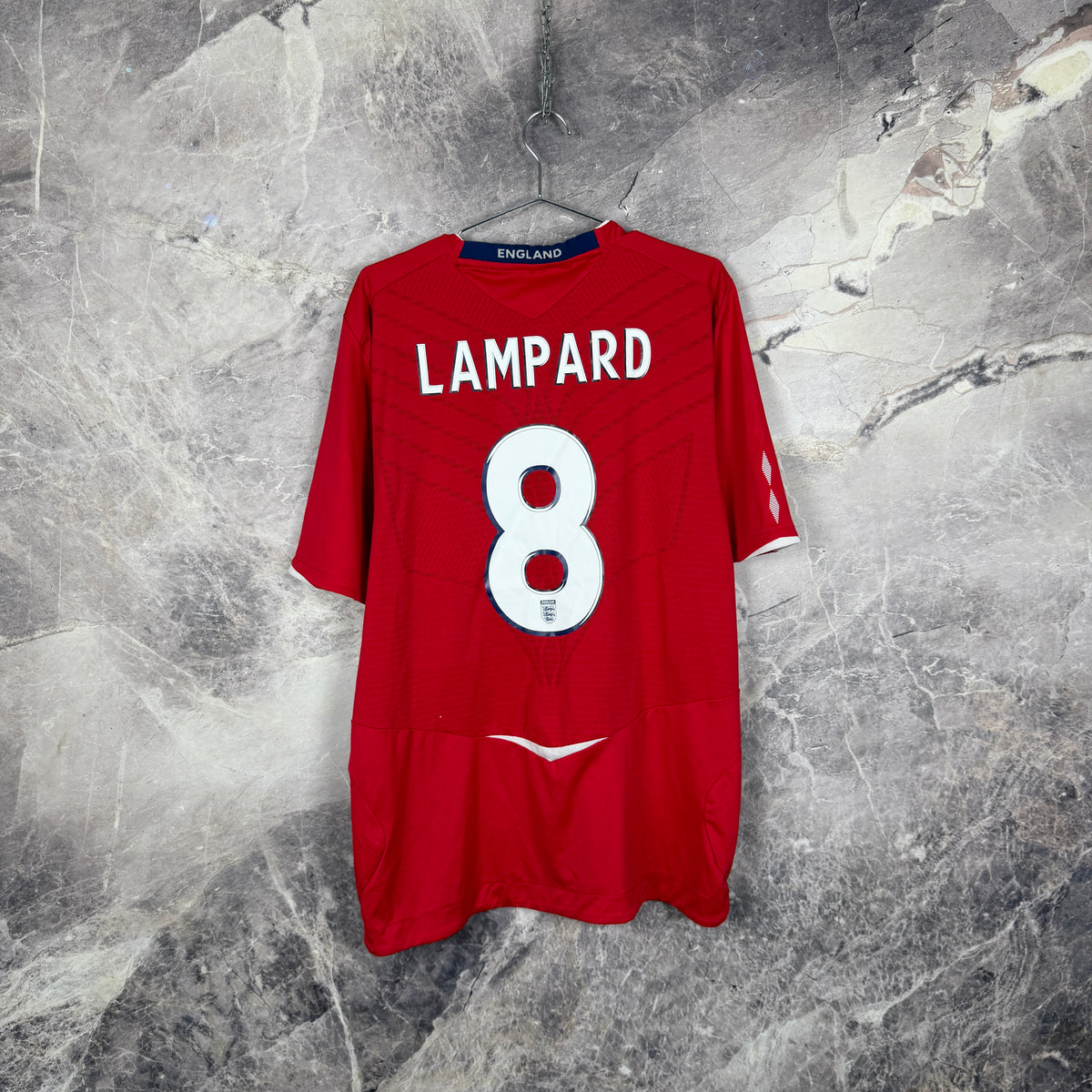 England 2008-2010 Away Jersey — Lampard #8 XL