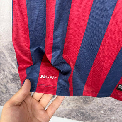 Barcelona 2013-2014 Home Jersey — Messi #10 XL