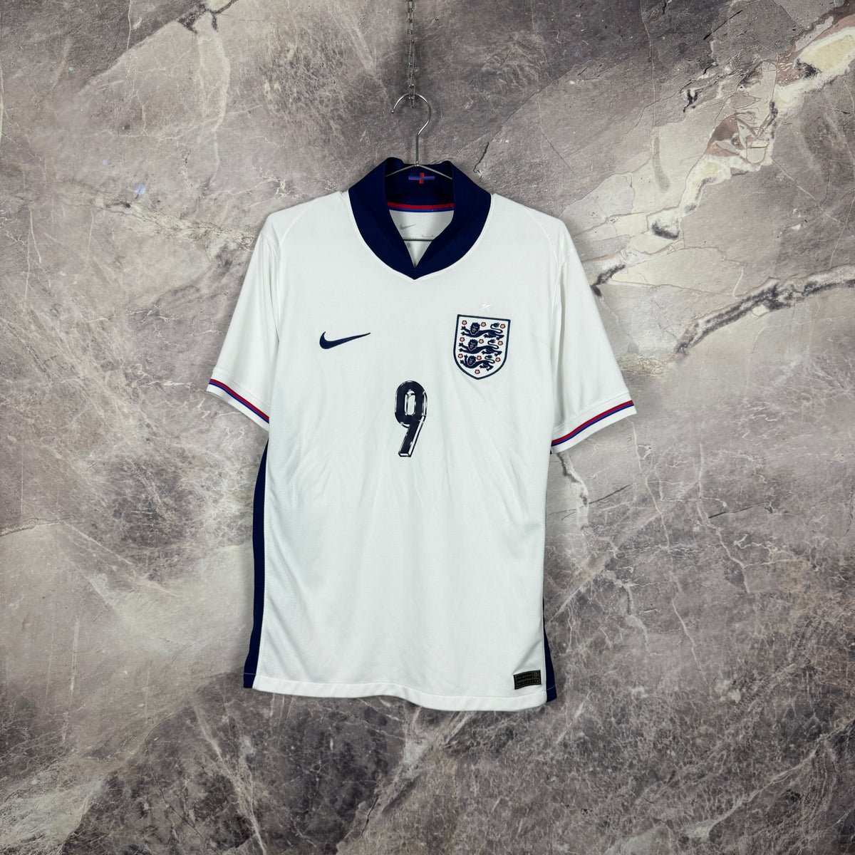 England 2024-2025 Home Jersey — Kane #9 M