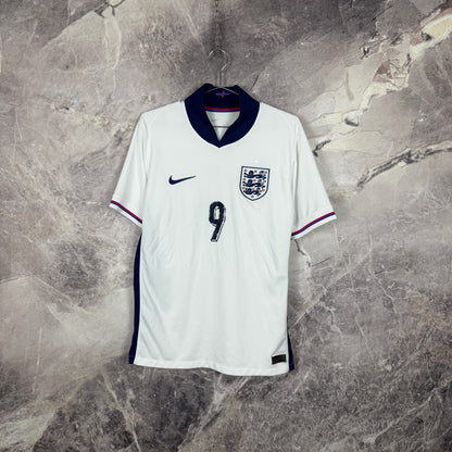 England 2024-2025 Home Jersey — Kane #9 M