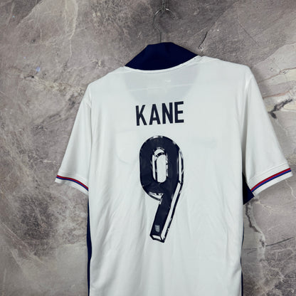 England 2024-2025 Home Jersey — Kane #9 M