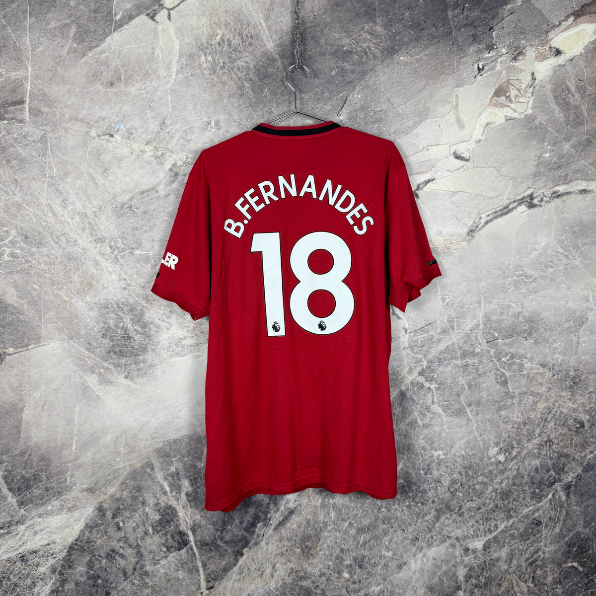 Manchester United 2019-2020 Home Jersey — B. Fernandes #18 2XL