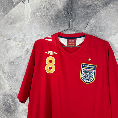 England 2006-2008 Away Jersey — Lampard #8 XL