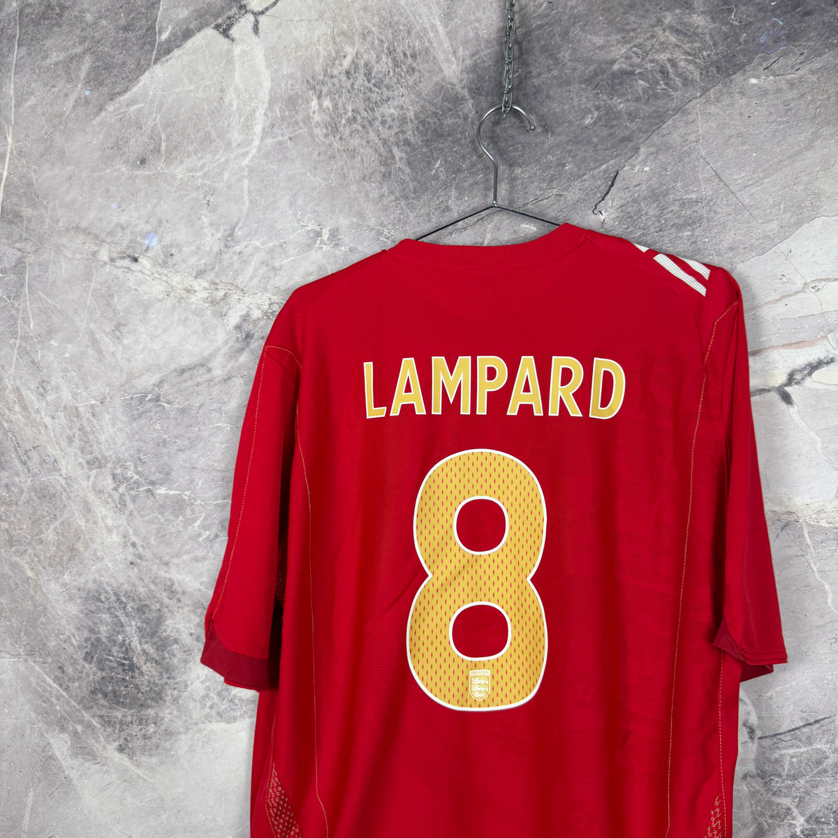 England 2006-2008 Away Jersey — Lampard #8 XL