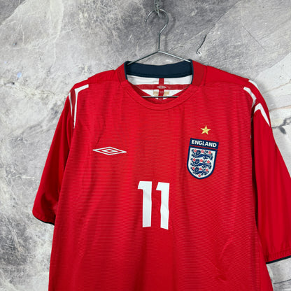 England 2004-2006 Away Jersey — Lampard #11 XL
