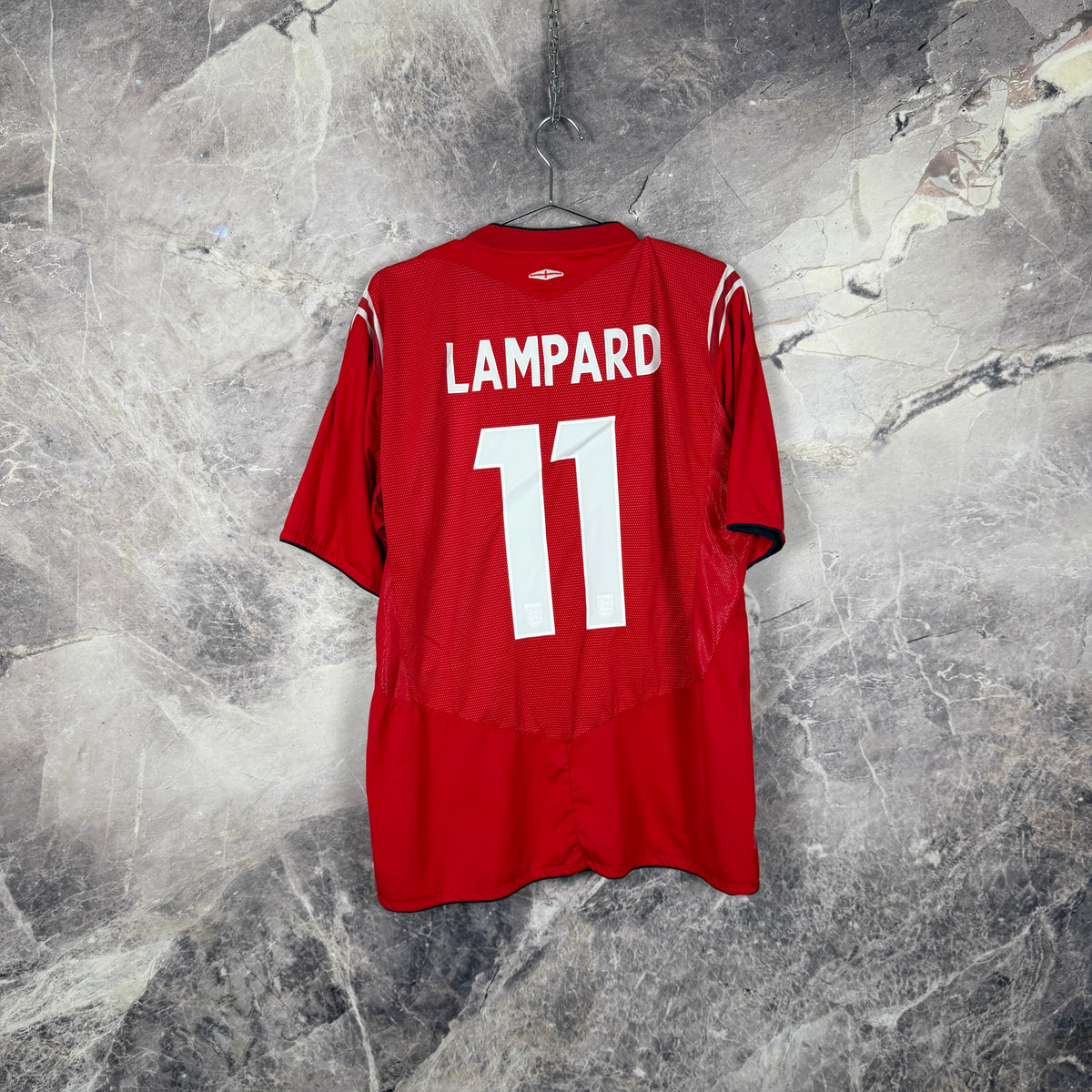 England 2004-2006 Away Jersey — Lampard #11 XL