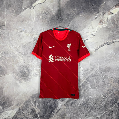 Liverpool 2021-2022 Home Jersey — M. Salah #11 S