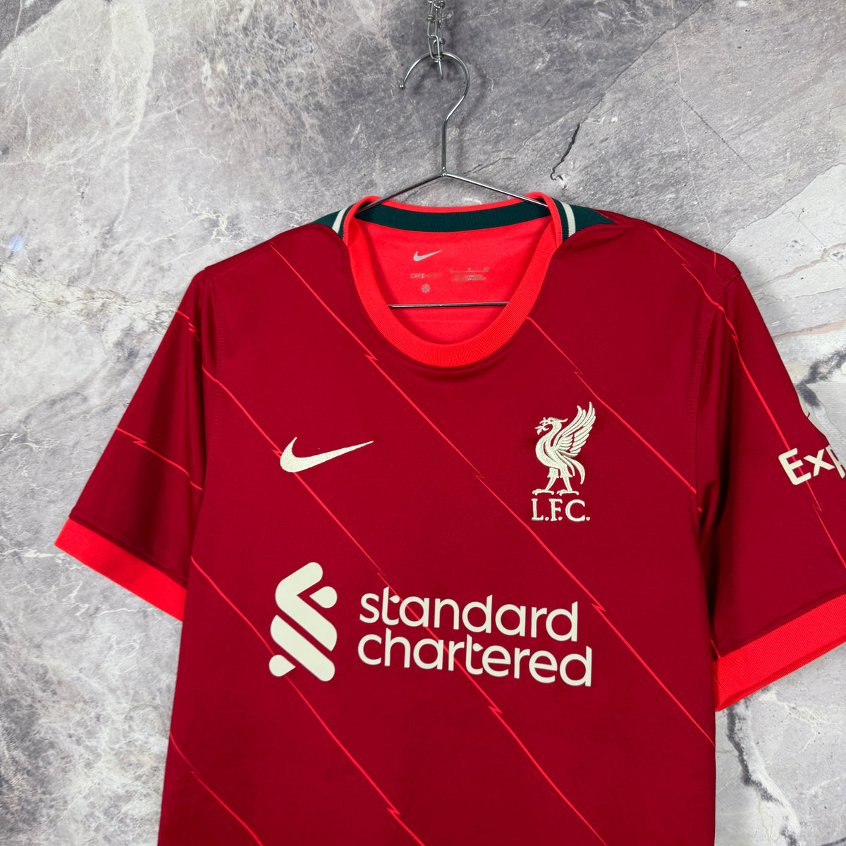 Liverpool 2021-2022 Home Jersey — M. Salah #11 S