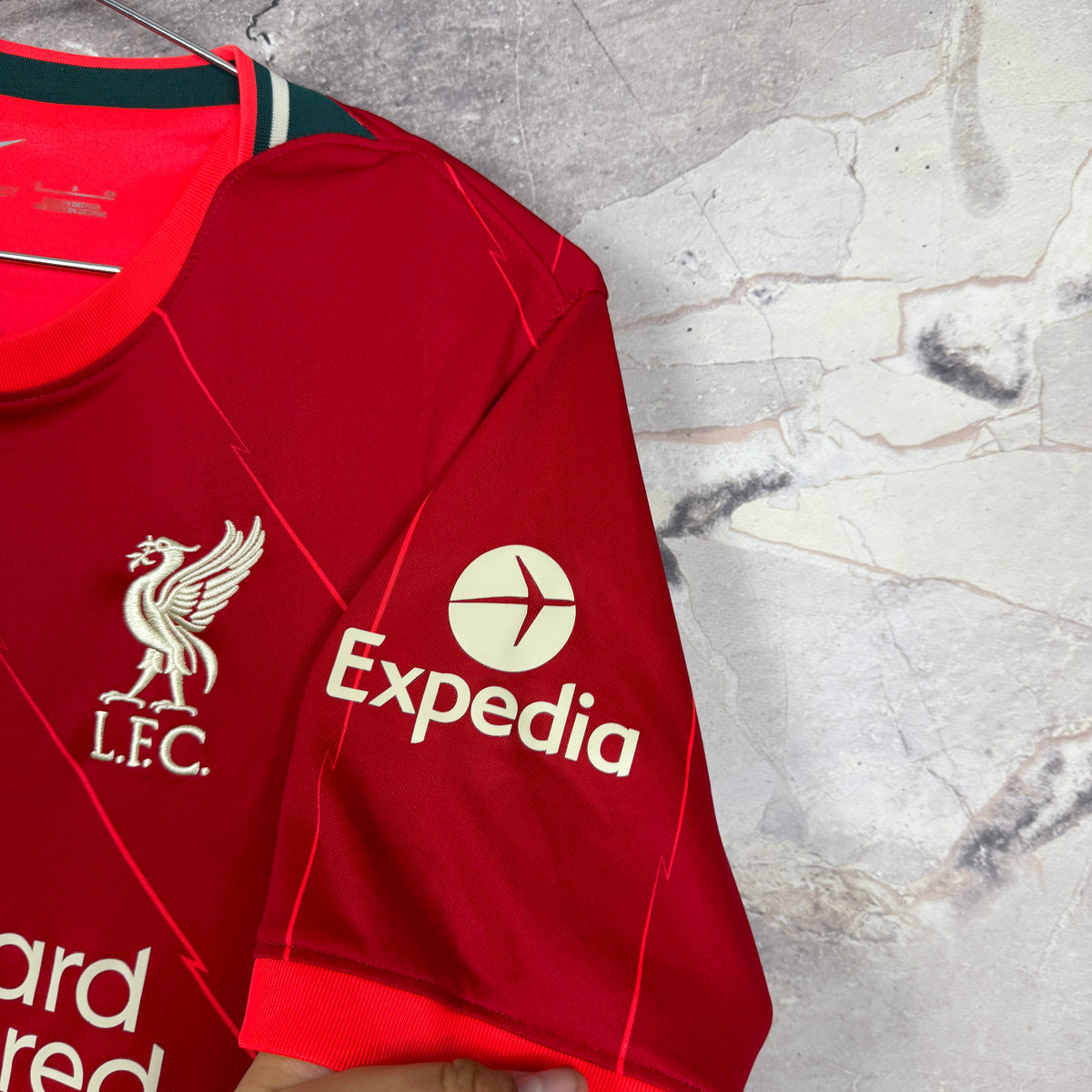 Liverpool 2021-2022 Home Jersey — M. Salah #11 S