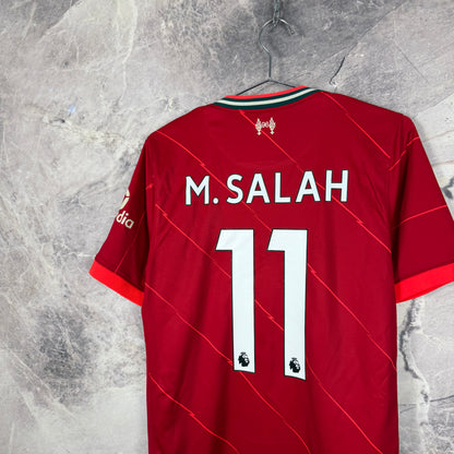 Liverpool 2021-2022 Home Jersey — M. Salah #11 S