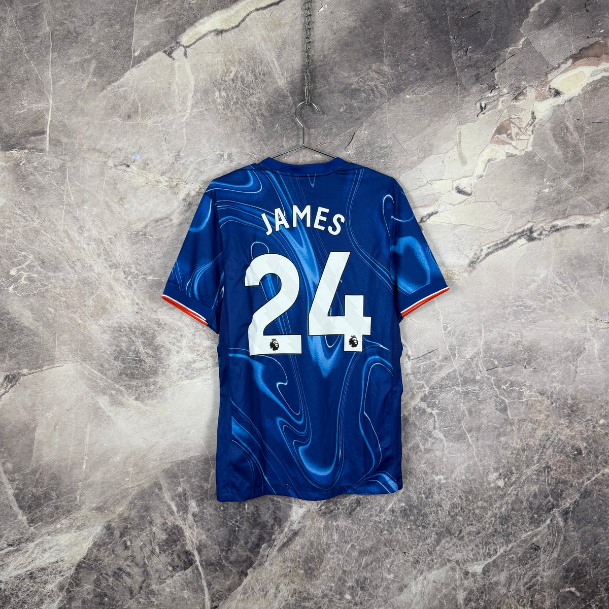 Chelsea 2024-2025 Home Jersey — James #24 M