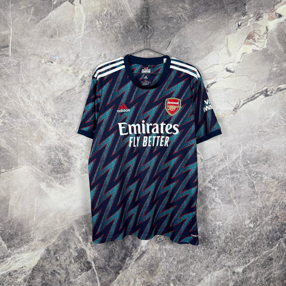 Arsenal 2021-2022 Third Jersey — Ødegaard #8 XL