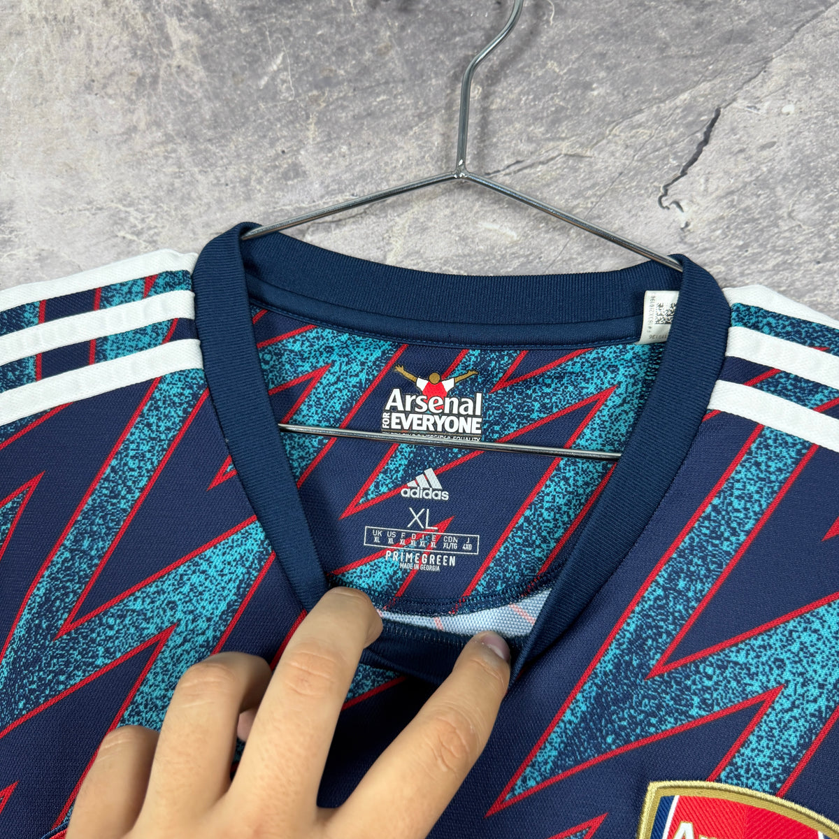 Arsenal 2021-2022 Third Jersey — Ødegaard #8 XL