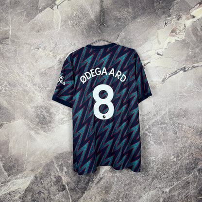 Arsenal 2021-2022 Third Jersey — Ødegaard #8 XL
