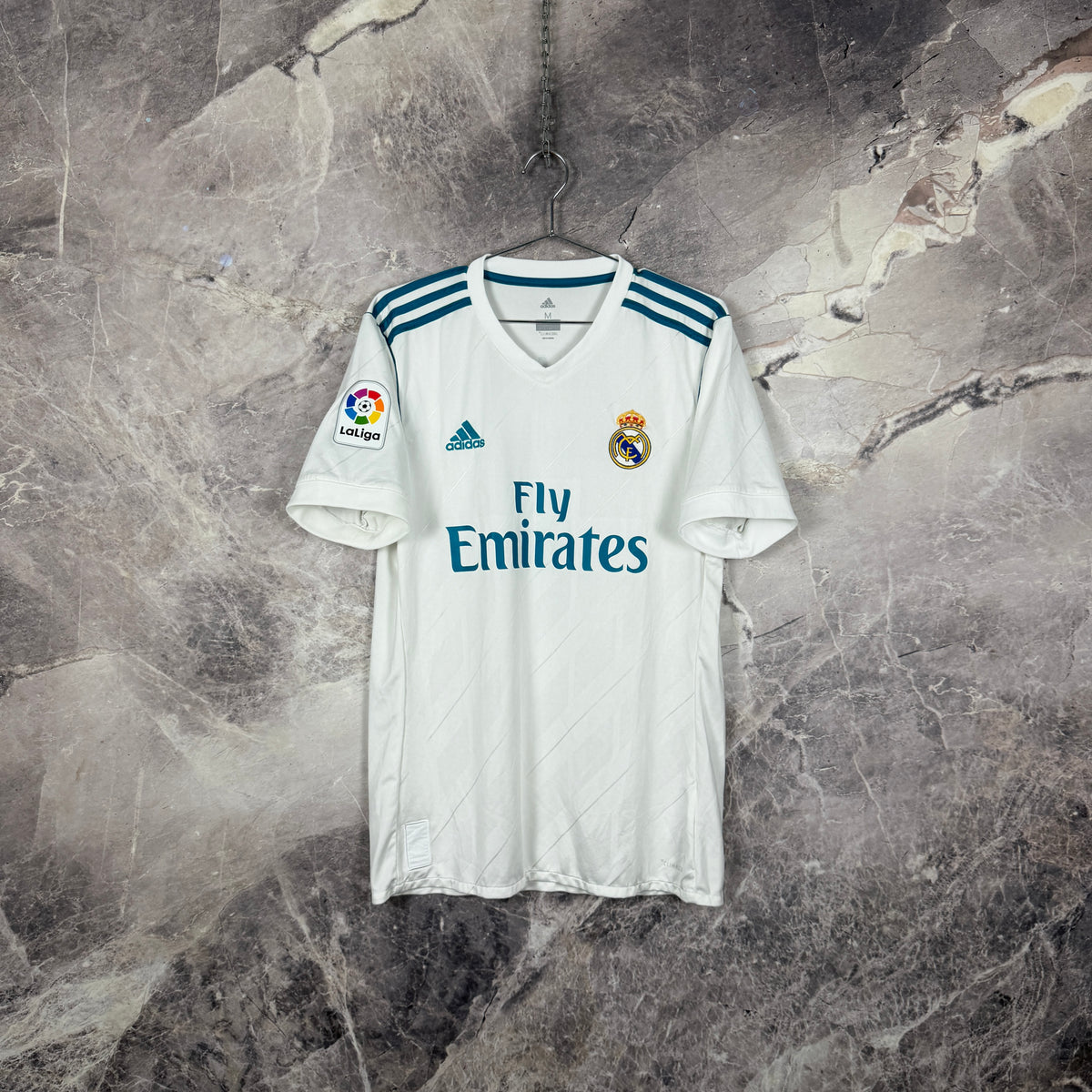 Real Madrid 2017-2018 Home Jersey — Ronaldo #7 M