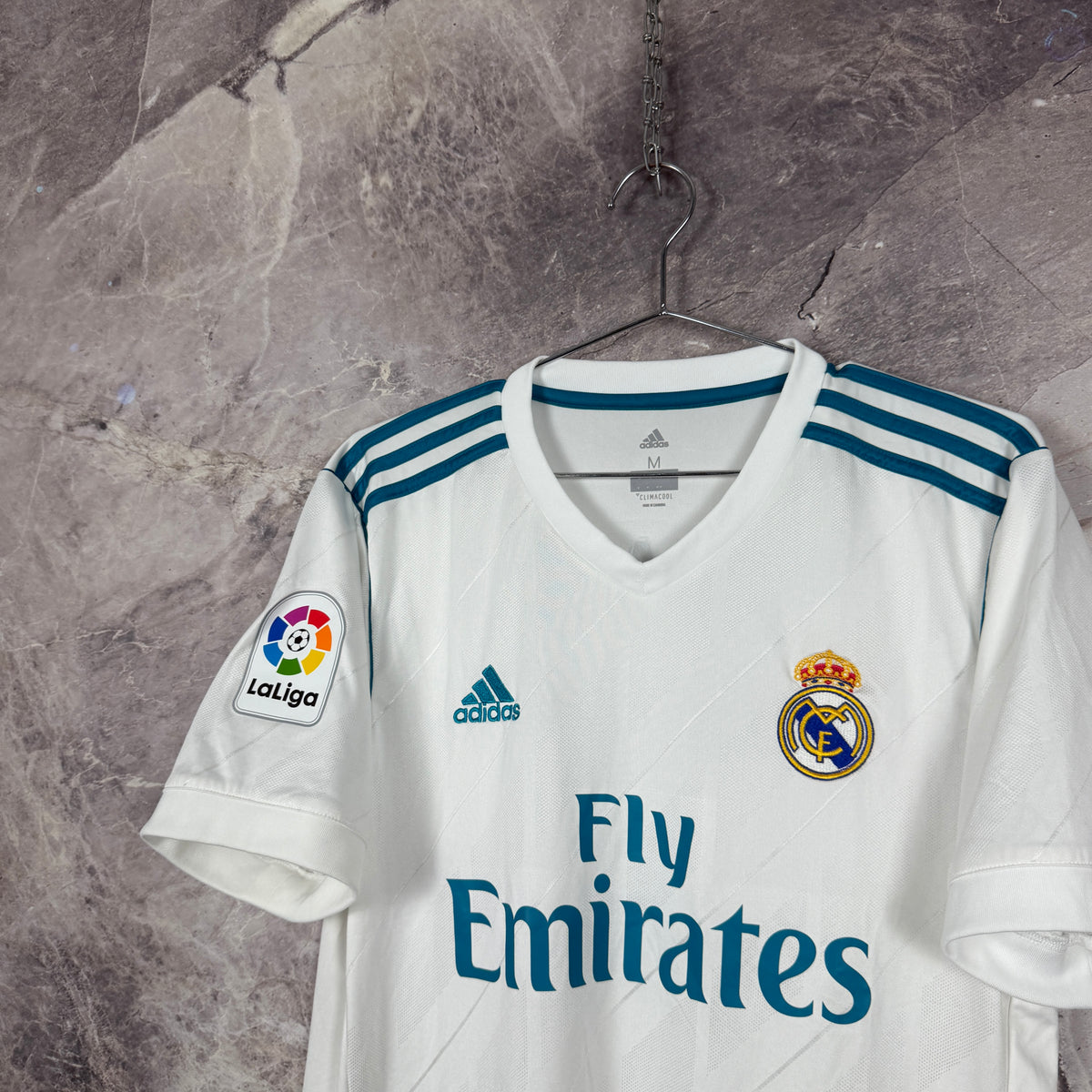Real Madrid 2017-2018 Home Jersey — Ronaldo #7 M