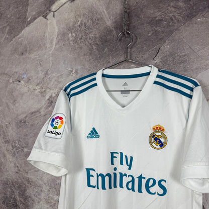Real Madrid 2017-2018 Home Jersey — Ronaldo #7 M