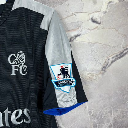 Chelsea 2004-2005 Away Jersey — Drogba #15 M