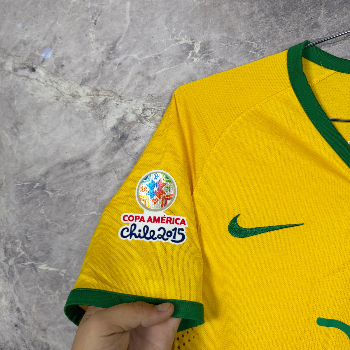 Brazil 2014-2015 Home Jersey — P. Coutinho #21 M