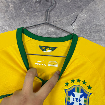 Brazil 2014-2015 Home Jersey — P. Coutinho #21 M