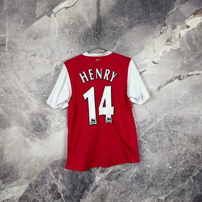 Arsenal 2006-2008 Home Jersey — Henry #14 S