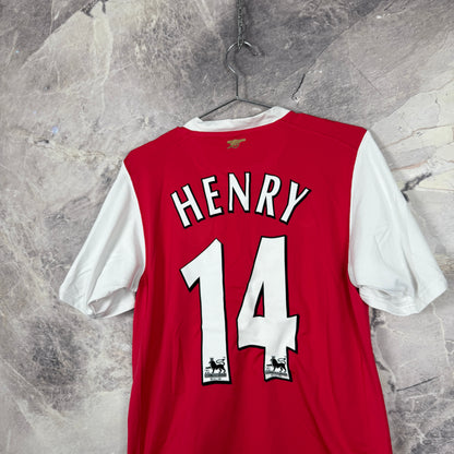 Arsenal 2006-2008 Home Jersey — Henry #14 S
