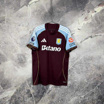 Aston Villa 2025-2026 Home Jersey — Watkins #11 L