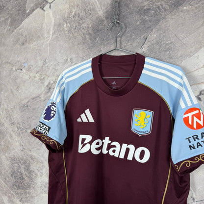 Aston Villa 2025-2026 Home Jersey — Watkins #11 L