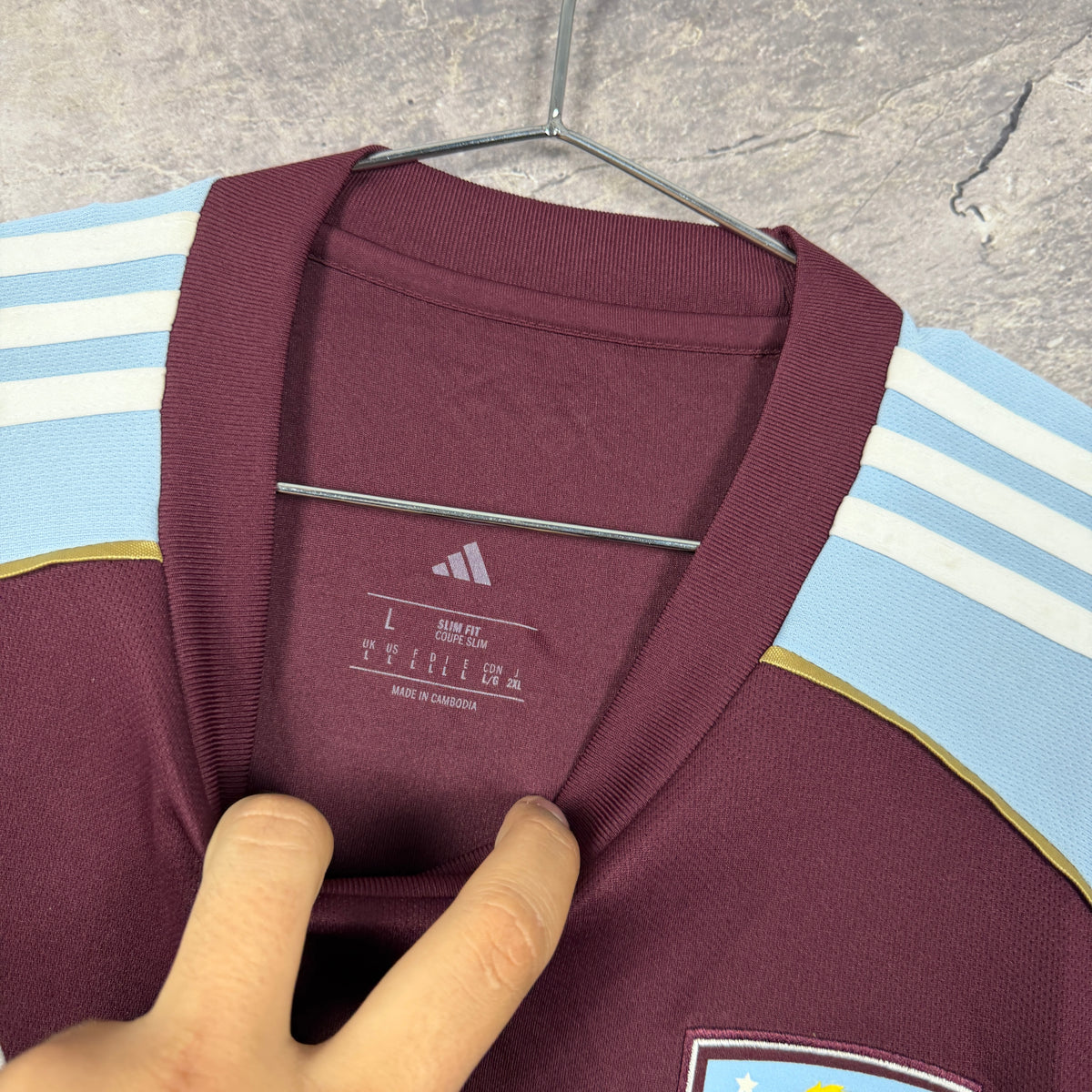 Aston Villa 2025-2026 Home Jersey — Watkins #11 L