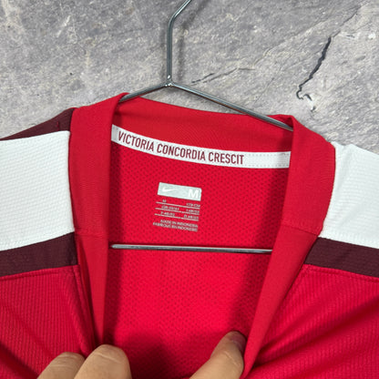 Arsenal 2008-2010 Home Long Sleeve Jersey Match Prepared — Vela #12 M