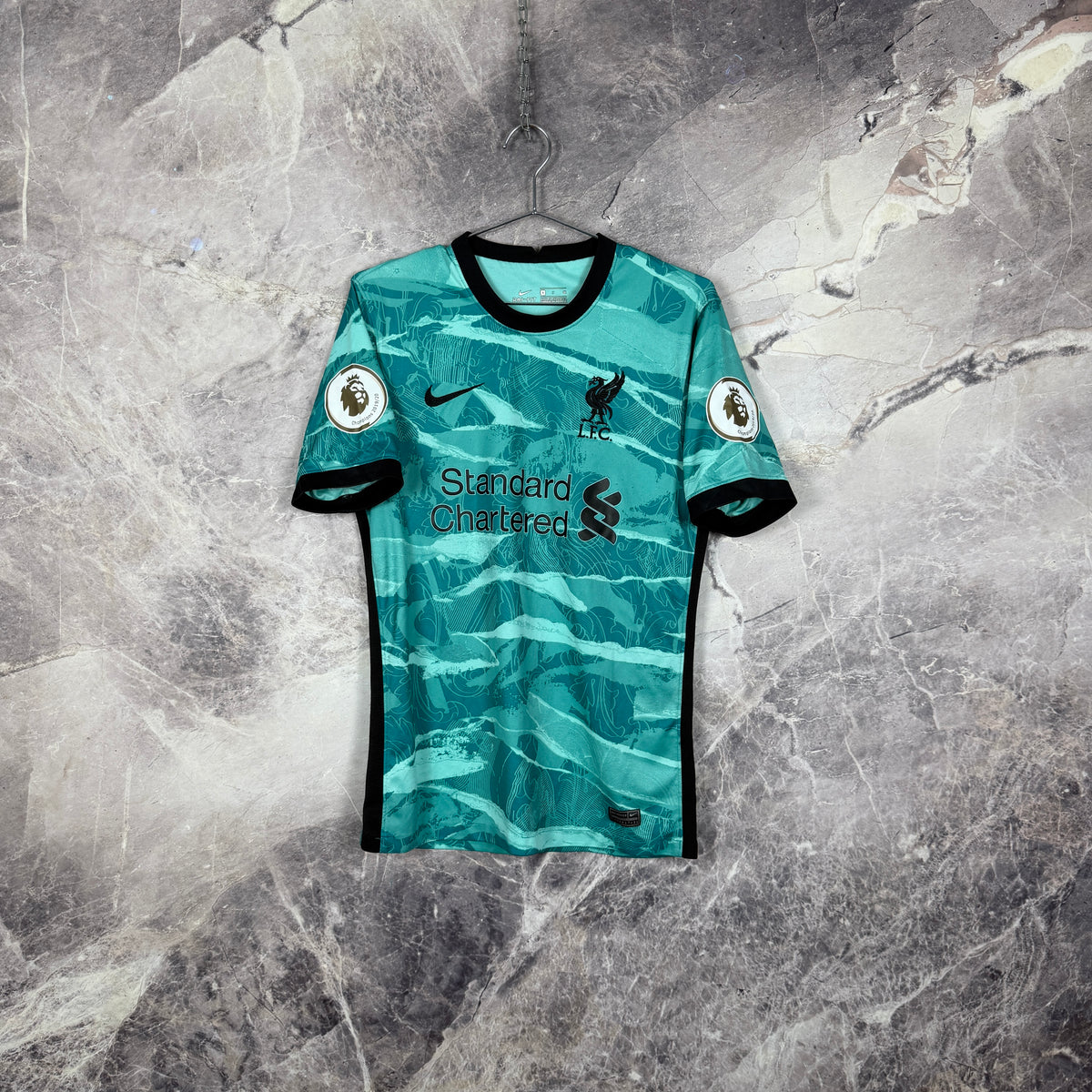 Liverpool 2020-2021 Away Jersey — M. Salah #11 S
