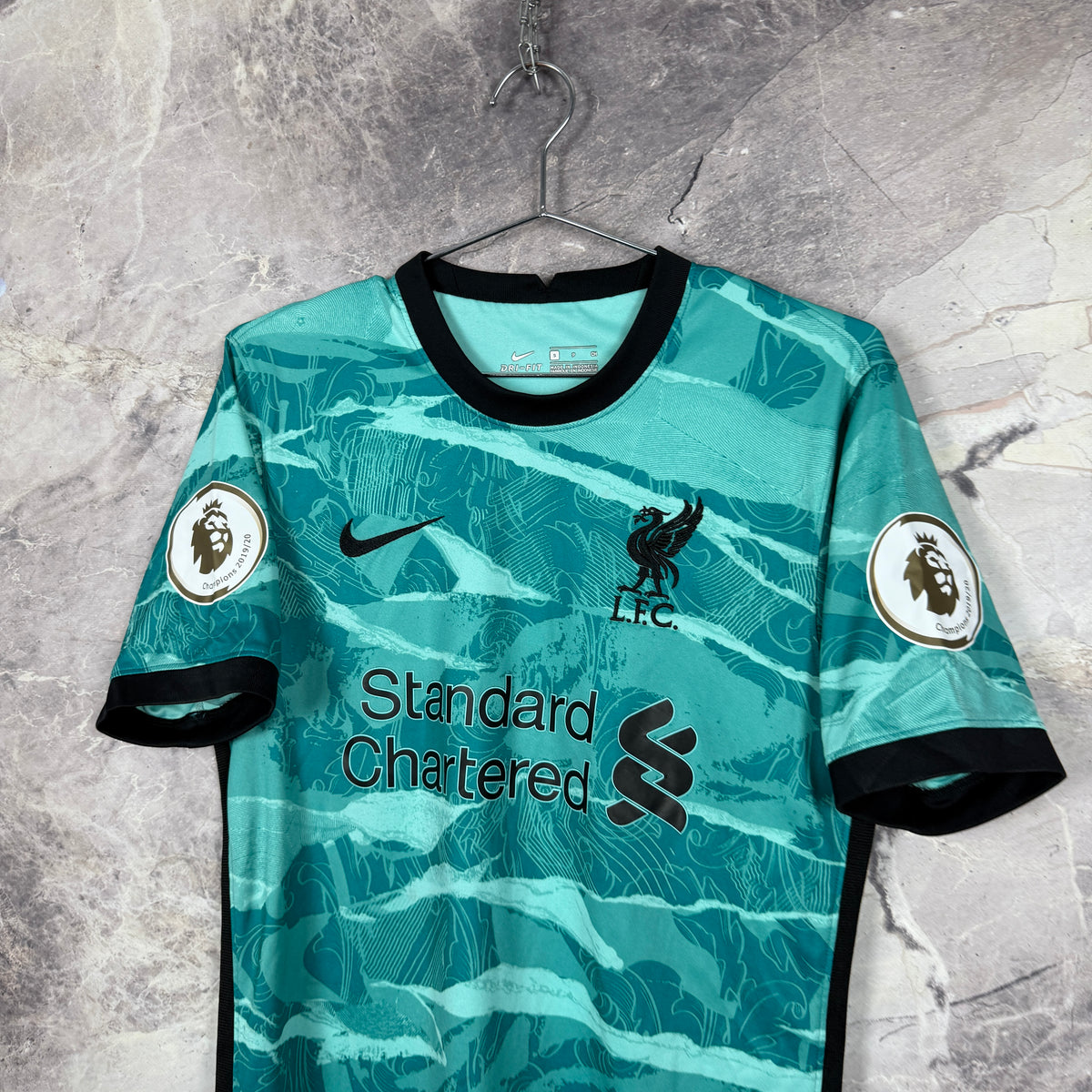 Liverpool 2020-2021 Away Jersey — M. Salah #11 S