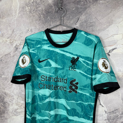 Liverpool 2020-2021 Away Jersey — M. Salah #11 S